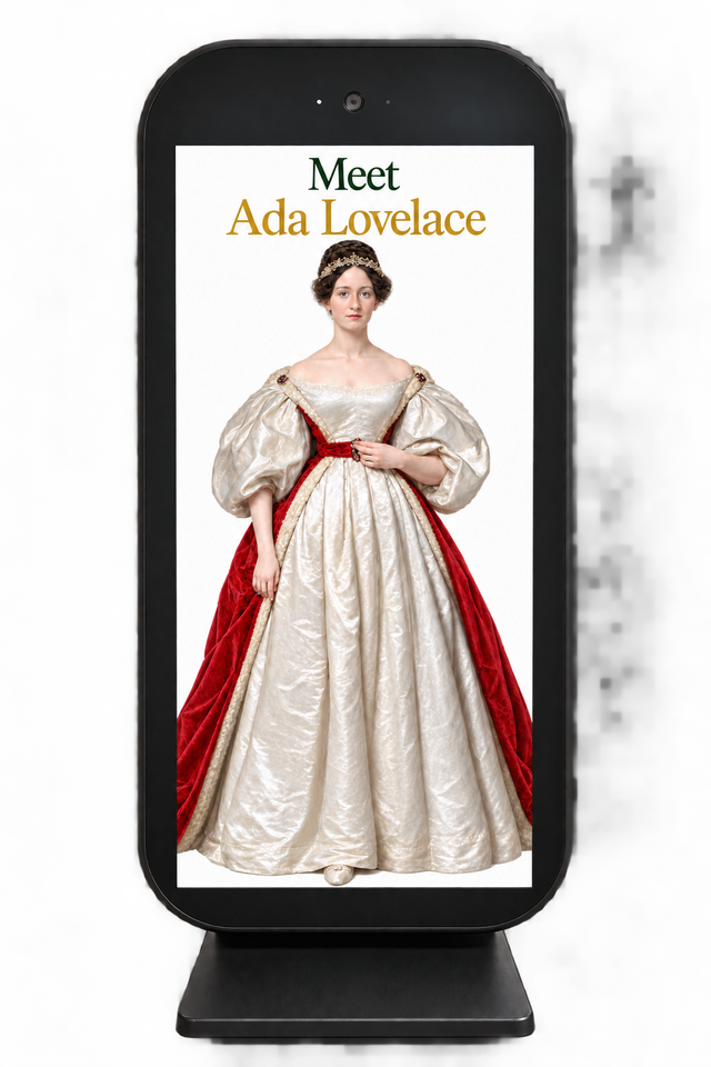 Ada Lovelace – In a small Holobox