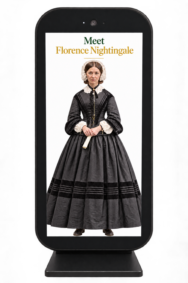 Florence Nightingale – In a small Holobox