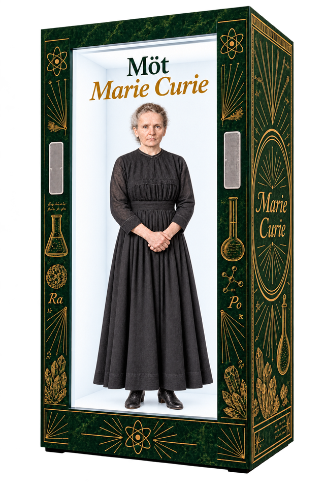 Marie Curie – I stor Holobox