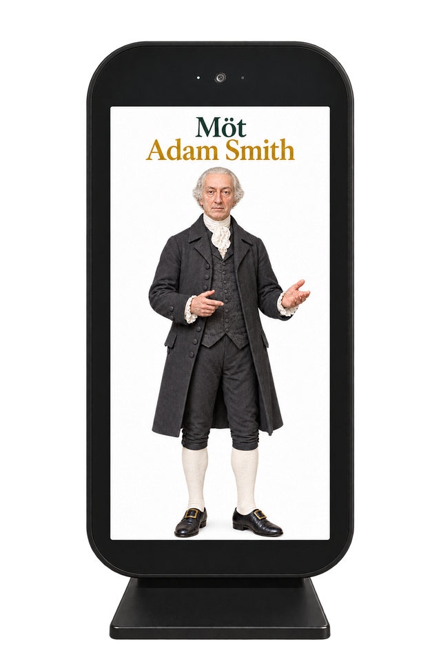 Adam Smith – I liten Holobox