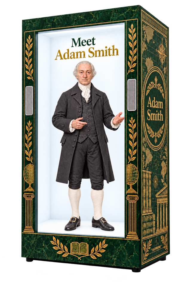 Adam Smith – In a large Holobox