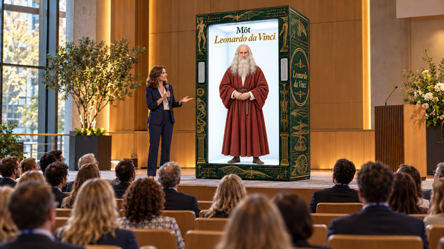 Leonardo da Vinci – På scen