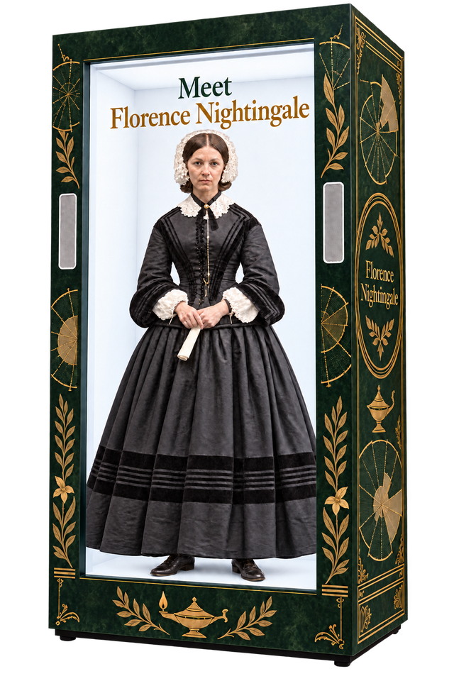 Florence Nightingale – In a large Holobox