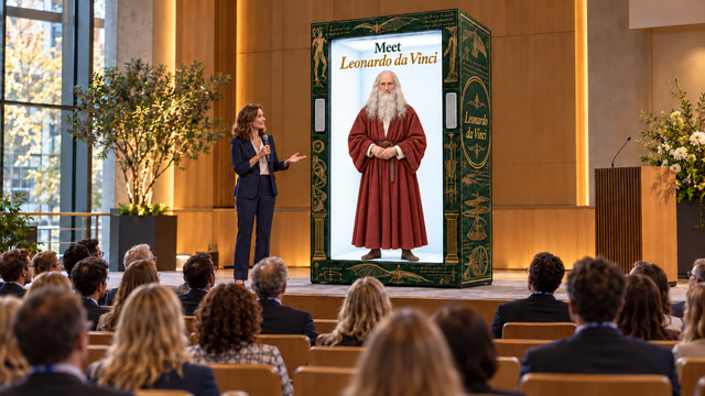 Leonardo da Vinci – On stage